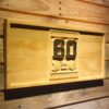 Cleveland Browns 60th Anniversary Logo Wood Sign - Legacy Edition