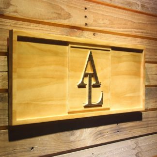 Cleveland Browns Al Lerner Memorial Wood Sign - Legacy Edition neon sign LED