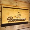 Cleveland Browns Budweiser Wood Sign