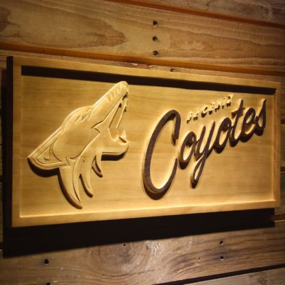 Arizona Coyotes Wood Sign - Legacy Edition neon sign LED