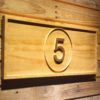 Cleveland Indians Boudreau Memorial Logo Wood Sign - Legacy Edition