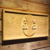 Cleveland Indians Crews-Olin Memorial Logo Wood Sign - Legacy Edition