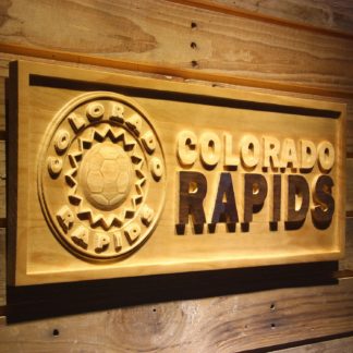 Colorado Rapids Wood Sign - Legacy Edition neon sign LED