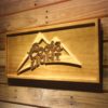 Coors Light Mountain Wood Sign