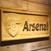 Arsenal FC Wood Sign