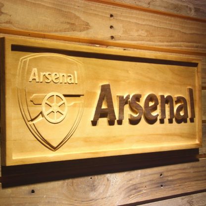 Arsenal FC Wood Sign neon sign LED