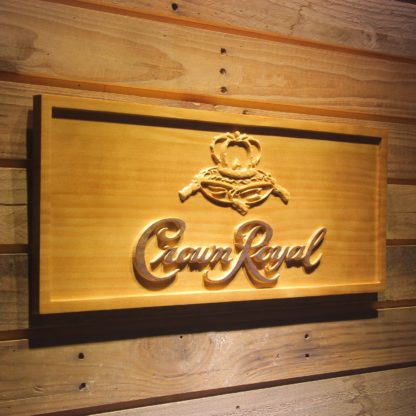 Crown Royal Wood Sign neon sign LED