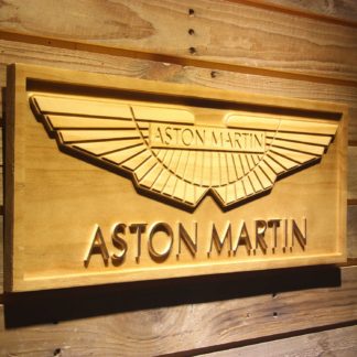 Aston Martin Wood Sign neon sign LED