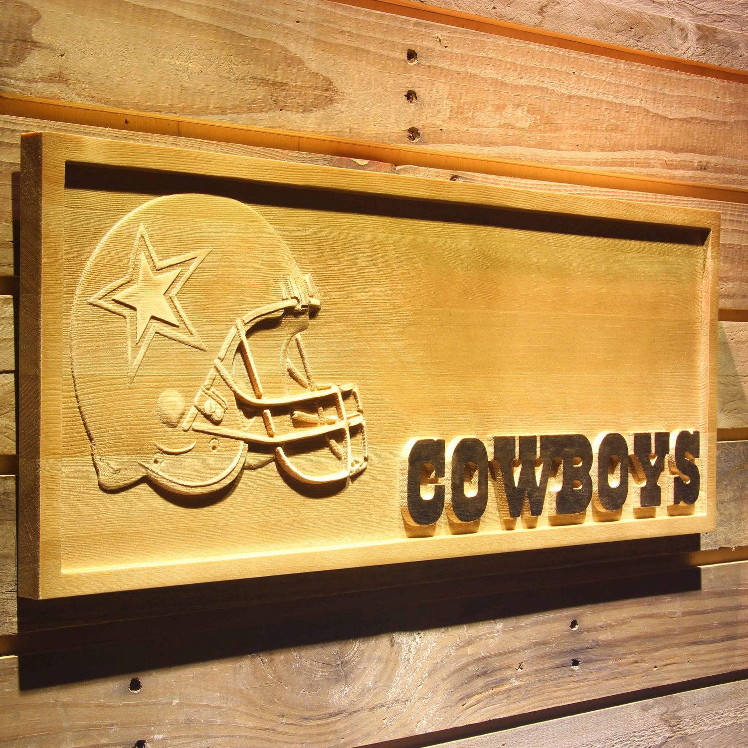 Dallas Cowboys LED Helmet Tabletop Sign