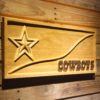 Dallas Cowboys Split Wood Sign