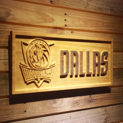 Dallas Mavericks Wood Sign neon sign LED