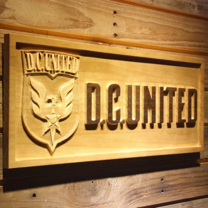 DC United Wood Sign - Legacy Edition neon sign LED