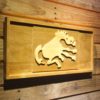 Denver Broncos 1962-1965 Helmet Logo Wood Sign - Legacy Edition