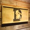 Denver Broncos 1993-1996 Logo Wood Sign - Legacy Edition