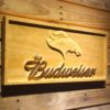 Denver Broncos Budweiser Wood Sign