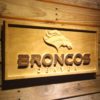 Denver Broncos Wood Sign