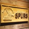 Denver Spurs Wood Sign - Legacy Edition
