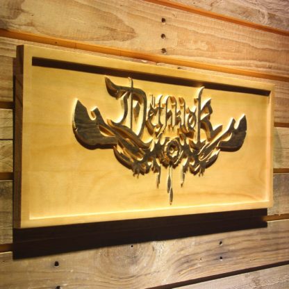 Dethklok Wood Sign neon sign LED