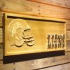 Detroit Lions Helmet Wood Sign