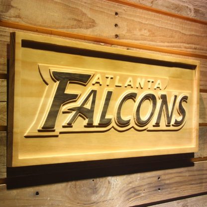 Atlanta Falcons 1998-2002 Logo Wood Sign - Legacy Edition neon sign LED