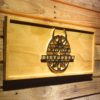 Disturbed Wood Sign
