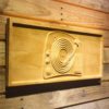 DJ Turntable Wood Sign