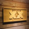 Dos Equis Wood Sign