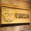 FC Barcelona Wood Sign