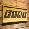 Fiat Wood Sign