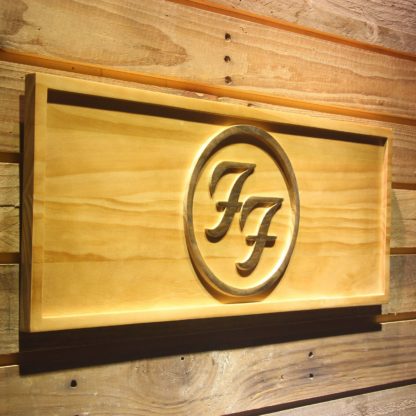 Foo Fighters Wood Sign neon sign LED