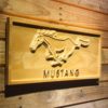 Ford Mustang Wood Sign