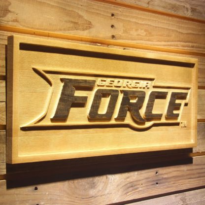 Georgia Force Wood Sign - Legacy Edition neon sign LED