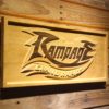 Grand Rapids Rampage Wordmark Wood Sign - Legacy Edition
