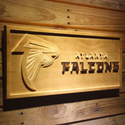 Atlanta Falcons Wood Sign neon sign LED