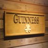 Guinness Shamrock Wood Sign