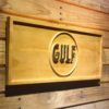 Gulf Gasoline Wood Sign