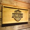 Harley Davidson Wood Sign