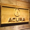 Acura Wood Sign
