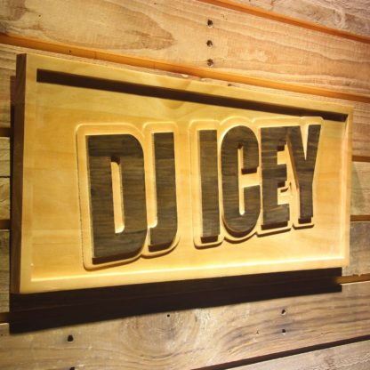 Icey Wood Sign neon sign LED