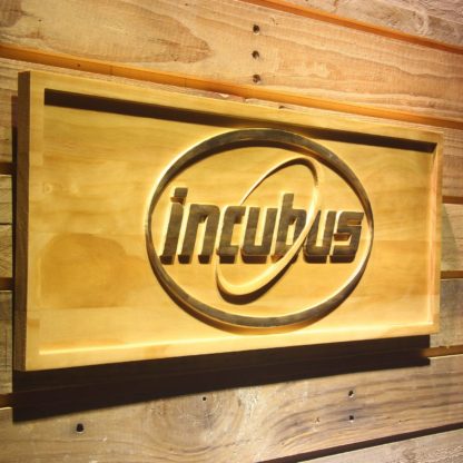 Incubus Orbit Wood Sign neon sign LED