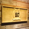 Indianapolis Colts 50th Anniversary Logo Wood Sign - Legacy Edition