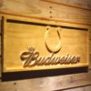 Indianapolis Colts Budweiser Wood Sign
