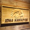 Iowa Hawkeyes Wood Sign
