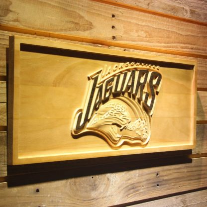 Jacksonville Jaguars 1995-1998 Logo Wood Sign - Legacy Edition neon sign LED