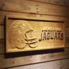 Jacksonville Jaguars Helmet Wood Sign - Legacy Edition