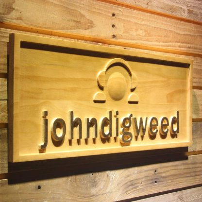 John Digweed Wood Sign neon sign LED