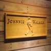 Johnnie Walker Wood Sign