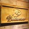 Kansas City Chiefs Budweiser Wood Sign