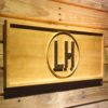 Kansas City Chiefs Lamar Hunt Memorial Wood Sign