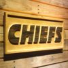 Kansas City Chiefs Text Wood Sign